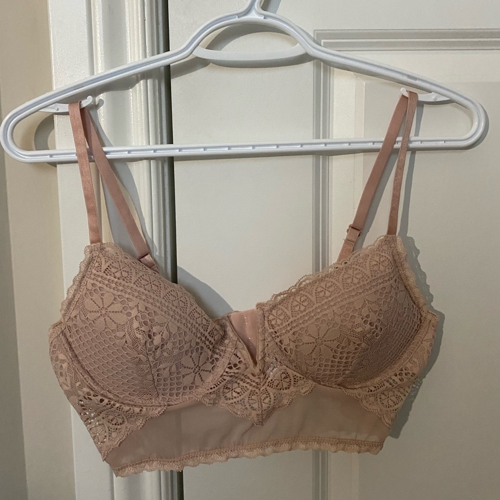 Pink Bustier Bralette